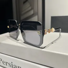 Najlepsze luksusowe okulary przeciwsłoneczne bezwzględna cienka metalowa rama kryształ detale vintage 7614 Polaroid soczewki projektant damski męski goggle senior okulary dla kobiet okulary