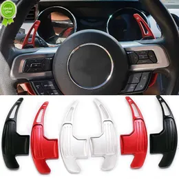 Accessories New Car Styling for Mustang 2015 2016 2017 2018 2019 DSG Steering Wheel Gear Shifters Paddle Extension Aluminum Alloy Cover Trim