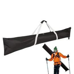 スキー用スキーバッグスノーボードバッグ旅行用防水ポータブルおよび保護旅行屋外の雪の旅行とスキー231227