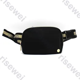 Yoga Bag Lu Everywhere Belt Bag Gold Zipper Gold Letters On Belt Risewei Special Edition Sport Running Fannypack Crossbody Bag