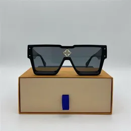 Летние солнцезащитные очки Cyclone для мужчин и женщин в стиле Z1578W, анти-ультрафиолетовые ретро-пластинчатые квадратные модные очки в полной оправе, бренд N265L
