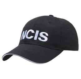 2022 Agent specjalny NCIS Black Cap dla mężczyzn Kobiety haft haftowy film karny dochodzeniowej Regulowane baseballowe CAP78846144920