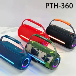 BT Speakers Jb PTH-360 Kaleidoscope Generation Bluetooth Wireless Mini Colorful lighting Outdoor Subwoofer Series Audio subwoofer DHL shipping