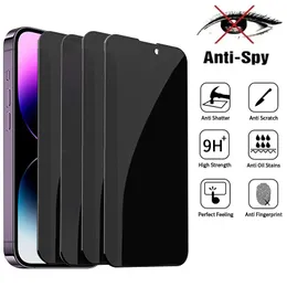 Protetores de tela de privacidade para iphone 15 13 11 12 14 pro max mini 7 8 6 6s plus vidro temperado anti-espião para iphone x xs max xr