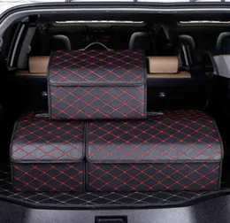 2PC CAR TRUNK ORGANIZER Pudełko Wodoodporna duża pojemność torba do przechowywania