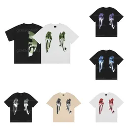 Tshirts 티 셔츠 디자이너 Tshirt 남자 패션 티셔츠 녹색 유행 글자 Reveng Skull 인쇄 힙합 하이 스트리트 캐주얼 티셔츠 여름 Tshirt mens womens tee