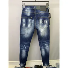 dsquared2 Вы Jeans denim da uomo di design di lusso d2 dsq2 dsquare Pantaloni a 2 fori COOLGUY Pantaloni da motociclista Abbigliamento 2HHH