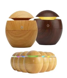 USB Elettrico Aroma Diffusore D'aria Legno Umidificatore Ad Ultrasuoni Olio Essenziale Aromaterapia Freddo Mist Maker per La Casa3815089