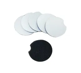 Fast Ship Sublimationsrohlinge Neopren Auto-Untersetzer Pads Getränkehalter Untersetzer Tassen Tassen Matte Kontrast Home Decor Zubehör2753614