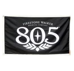 Firestone Walker 805 Bandiera della birra 90x150 cm Poliestere 100D Sport all'aperto o al coperto Club Stampa digitale Banner e bandiere intere5523212