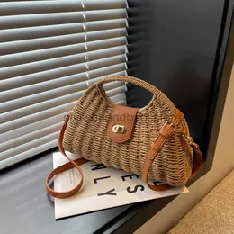 Сумки для плеча женская сумка ручной работы летние женщины Woven Shell Messenger тенденция к женской сумочке соломенная сумочка