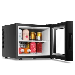 20L Mini-Kühlschrank, Auto-Kühlschrank, Halbleiter-Gefrierschrank, Frischhaltung, energiesparender Doppelstock-Bier-Kosmetik-Schlafsaal-Kühler