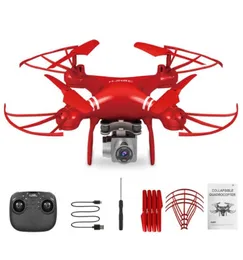 HJHRC HJ14W FourAxis Aerial Drone Remote Control Aircraft HD CameraAerial Pography Absorbing RC Helicopter7676036