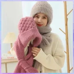 Beralar Sonbahar Kış Kapakları Erkekler İçin Kış Kapakları Şapka Eşarp Sıcak Sıcak Peluş Şapkalar Solid Cap Kadın Gorras Para Hombres Invierno Mujer