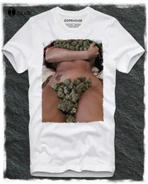 Men039s T -Shirts t Sexy Mädchen Kiffer Bong Gras Porno Porno Swag Pot Head Tee Shirt3681387