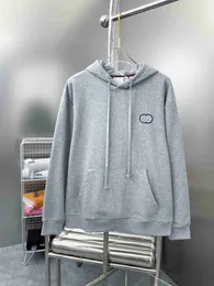 Herrtröjor tröjor herrens höst och vinter ny broderi pullover casual hoodie kvinnor tröja hoodie varm och stilfull enkel sport