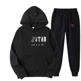 TRAPSTAR – vêtements de sport et sweat-shirt pour hommes, ensemble deux pièces ample à capuche et pantalon imprimé avec lettres imprimées