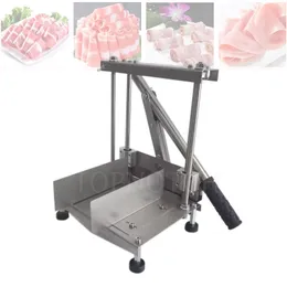 Commercial Stainless Steel Beef Mutton Bacon Slicer Frozen Lamb Meat Rolll Cutting Slicing Machine
