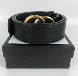 Cintura di alta qualità da uomo039 di design per donna cinture in pelle di moda business di lusso Diseno Mujeres 38 cm di larghezza con scatola4449131