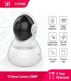 Yi Dome Câmera 1080p Pantiltzoom IP IP Baby Monitor Sistema de vigilância de segurança Cobertura de 360 ​​graus Visão noturna Global 25495770