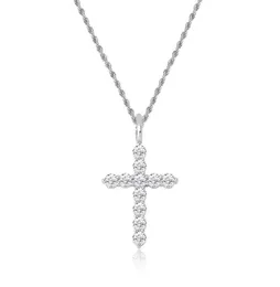 Ciondolo gioielli da uomo Hip Hop Collana di design di lusso Pendenti ghiacciati con diamanti bling con catena di corda Rapper Accessori moda donna4499635