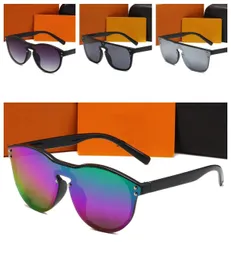 Gafas de sol de diseñador Triomphe diseñadores para hombre lentes de PC a prueba de sol gafas de colores mezclados hombres occhiali da sole gafas de so23001