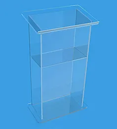 Transparent artistic acrylic church lectern pulpit of bright acrylic church6766357