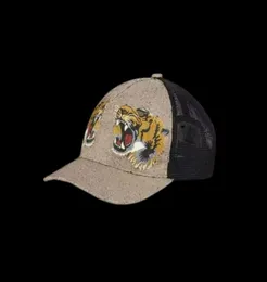 أعلى بيع البيسبول كاب Snake Tiger Bee Cat Fox Wolf Canvas يضم رجالًا للأزياء للنساء Sun Hat5953238