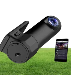 Dash Cam Wi -Fi Car DVR Câmera Registrar Digital Registrador Video Recorder Dashcam Road App App Monitor Night Vision DVR2864491