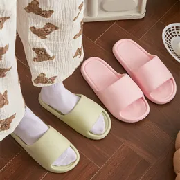 2024 Factory soft soled slippers home EVA Deodorization home slipper mule slides designer women thick soles bathing anti slip foam runners slippers wholesale