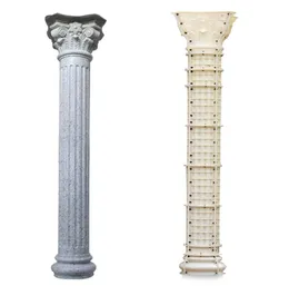 ABS Plastic Roman Concrete Column Mögel Multipla stilar Europeiska pelarformkonstruktionsformar för Garden Villa Home House234Q9145748