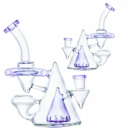 Heady Glass Bongs Hookah/ Cone Cascade Gravity Recycler Dab Rig