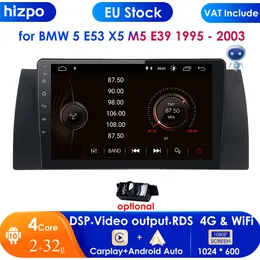 2GB+32GB AI Voice 2 DIN 자동차 모니터 안드로이드 자동 라디오 5 E53 X5 M5 E39 1995-2003 CarPlay Multimedia GPS 2Din AutorAdio