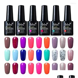 Nagelgel Belen 10 ml UV-Nagellack Top Coat Base Lak Lacke Gelpolish Lampe Vernis Semi Permanent Drop Lieferung Gesundheit Schönheit Kunst Dhdzu