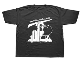 Флаг Хезболлы, модная мужская футболка, 100 хлопковых мужских топов с короткими рукавами, футболки6883681