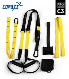 Copozz Resistance Bands Hanging Belt Equipment Sport Gym Workout Fitness Suspension Prapp Rop Rems Y2005064204199