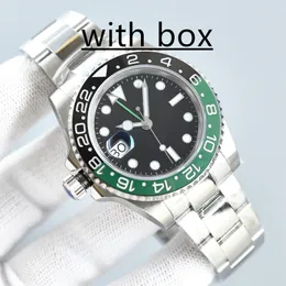 Relógio de pulso de designer de luxo relógio masculino reloj 41mm mostrador preto automático u1 mecânica cerâmica moda clássico aço inoxidável à prova d'água relógios de safira luminosa