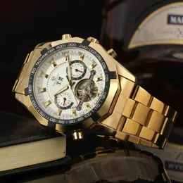 Zegarek na rękę nadgarstki na nadgarstek na nadgarstki luksusowa bransoletka kobiet mechanika dla kobiet żeńska złota kochanka Montre femme zegar zegarowy