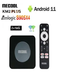 Mecool KM2 Plus Smart TV Box Android 11 GO0GEL PLAY DDR4 2GB 16GB D0LBY BT50 NETFL1X 4K AMLOGIC S905X4B HDR10 24G5G WIFI 100M 2169959