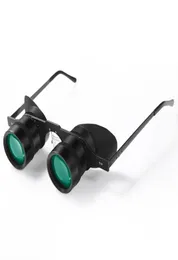 10x تلسكوب منخفضة الإضاءة الليلية البصر التكبير الفيلم الأخضر مناظير 10x34mm الأوبرا نظارات الصيد لعبة كرة القدم 3594560
