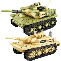 MOC 99A Main Battle Tank M1A2 War Military City Care Building Build Classic Model Bricks Kits Sets Ideas 231228