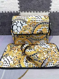 Brand Diaper Bags Golden Pattern Kids Nappy Stacker Three Piece Baby Product Set Multiple Options Toddler Bag Dec20