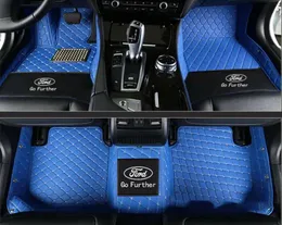 Mattor som är lämpliga för Ford Focus Rs St 20152016 AllWeather Waterproof och Nonslip Car Mats är giftiga och smaklösa