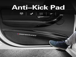 BMWステッカー用E90 F30 F10 F07 F20 F25 F26 F15 F16 E84 F48 X1 X3 X5 CAR ANTIKICK PAD Carbon Fiber Leather PVC DOOR Protection F35026308