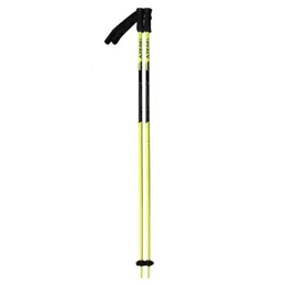 Double Board Ski Stick Adult Unisex Aluminum Pole Fluorescent Green Simple and Durable Ski Pole Snowboard Tool 231227