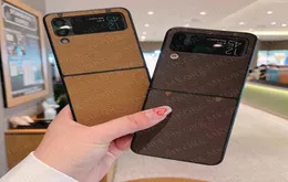 Роскошные чехлы для телефонов с цветочными буквами для Samsung Z Flip 4 3 Fold Shell Fold4 Fold3 Модный чехол Shell Galaxy S23 S22 S21 S20 Ultra S107032020