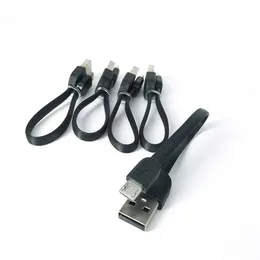 Cavo caricatore micro USB da 5 pezzi per scatola penna vaporizzatore a 510 fili Caricatore USB Mod Evod per batterie di preriscaldamento Carrelli per olio Caricatori per serbatoi in vetro con penna micro porta