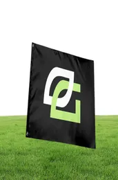 Optic Gaming Logo Anpassade lätta flaggor Personlig innergård Skylt Farm Party Aktiviteter inomhus utomhusdekoration Banner 4987301