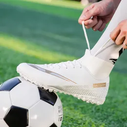 Gai gai aliups tamanho 35-45 sapatos agtf botas de futebol crianças menino menina ultraleve chuteiras tênis botas de futbol 231228