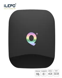 Q Plus Android 81 TV Box H6 Quad Core 4GB 32GB SMART SMART SURPL